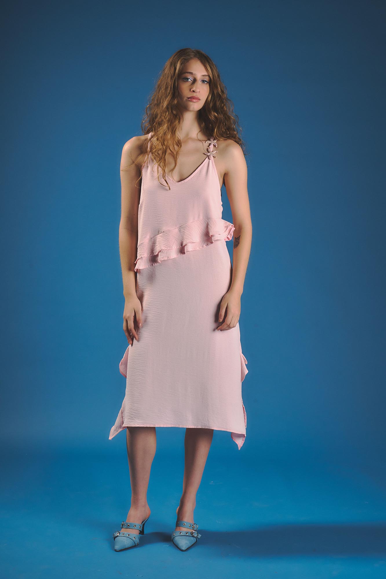 VESTIDO ARRECIFE ROSA